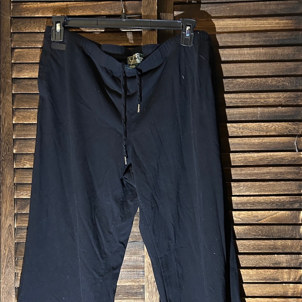 Black Drawstring Pants